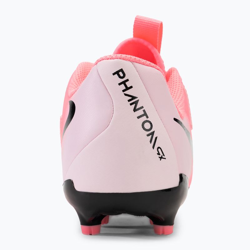 Încălțăminte de fotbal pentru copii Nike Phantom GX II Academy FG/MG Junior sunset pulse/black 6