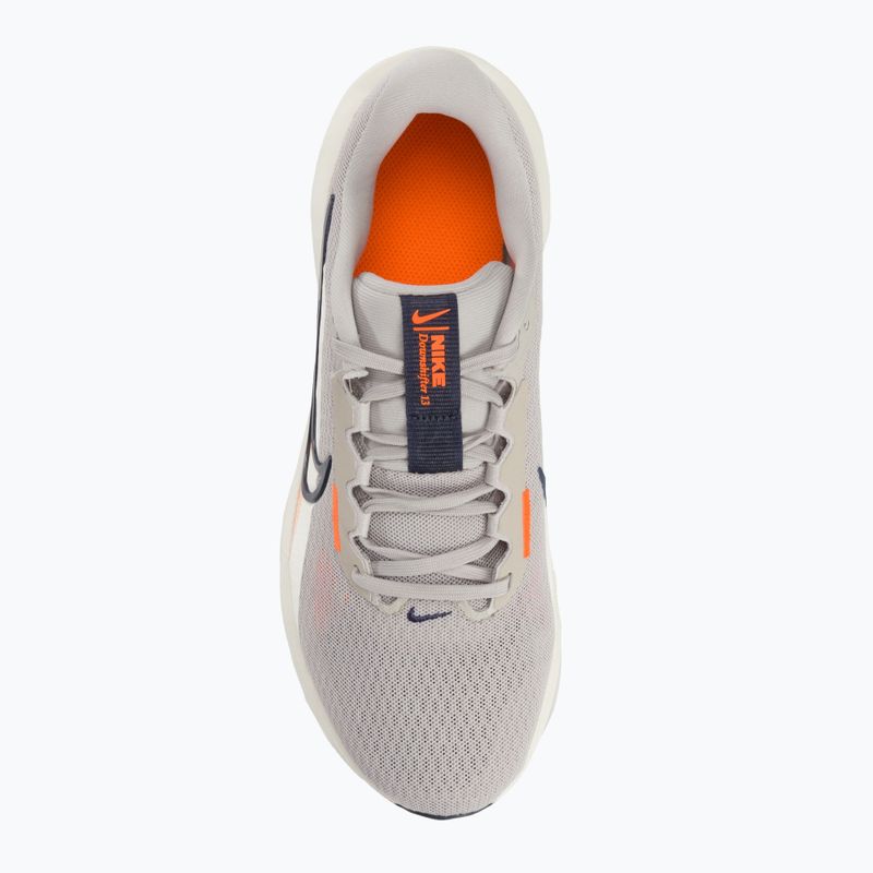 Încălțăminte de alergare pentru bărbați Nike Downshifter 13 light iron ore/total orange/sail/thunder blue 5