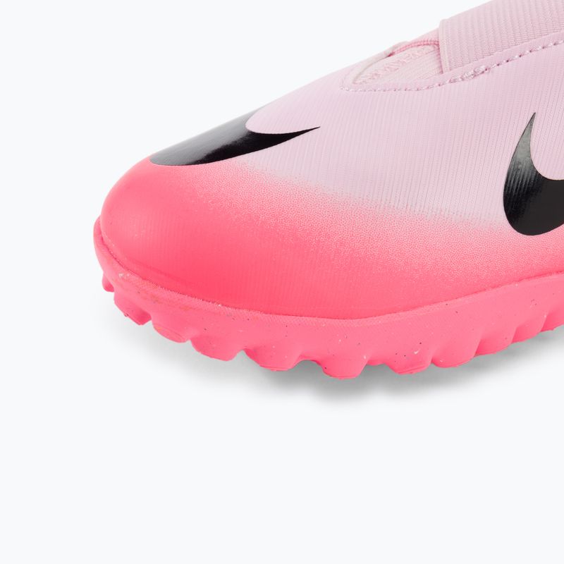 Încălțăminte de fotbal pentru copii Nike Zoom Mercurial Vapor 15 Academy TF pink foam/black 7