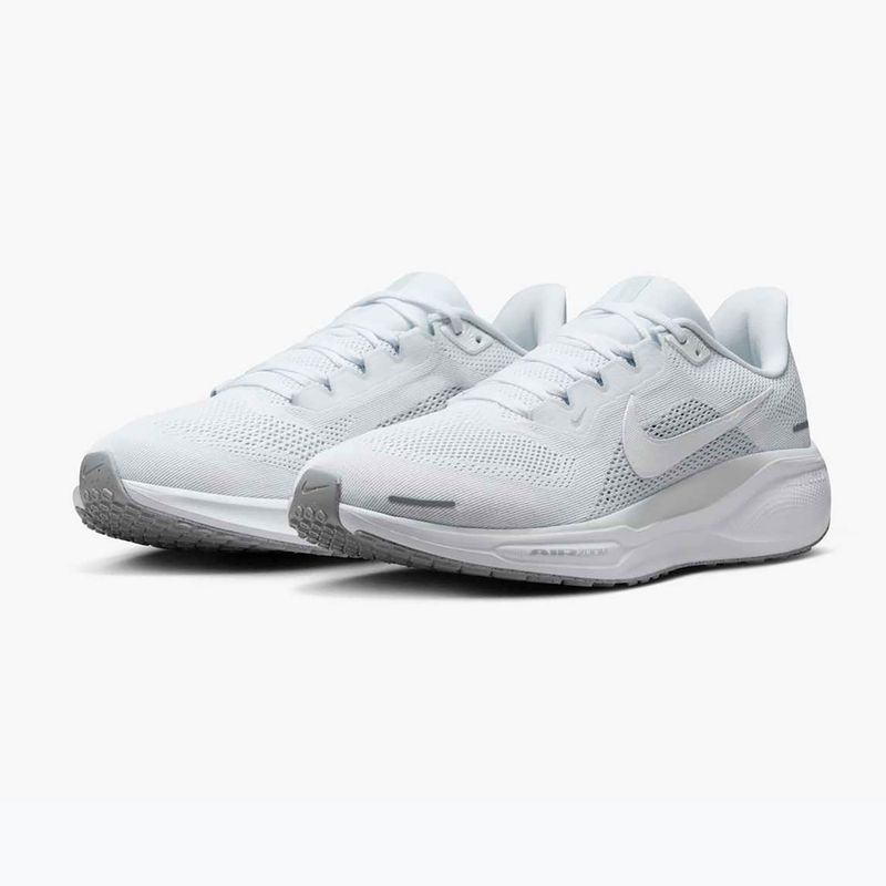 Încălțăminte de alergare pentru bărbați Nike Pegasus 41 white / white / pure platinum 10