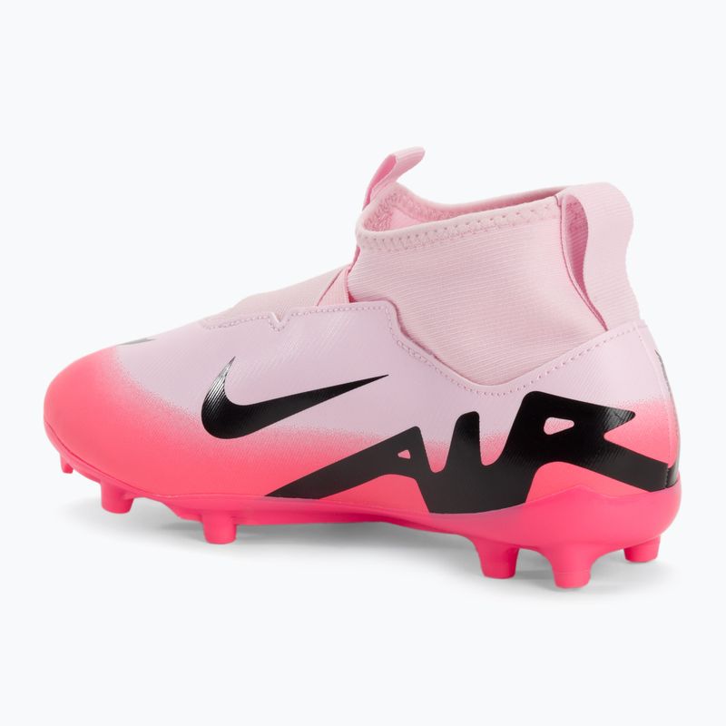 Încălțăminte de fotbal pentru copii Nike Zoom Mercurial Superfly 9 Academy FG/MG pink foam/black 3