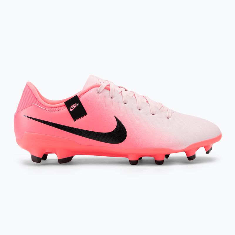 Încălțăminte de fotbal Nike Legend 10 Academy FG pink foam/black 2