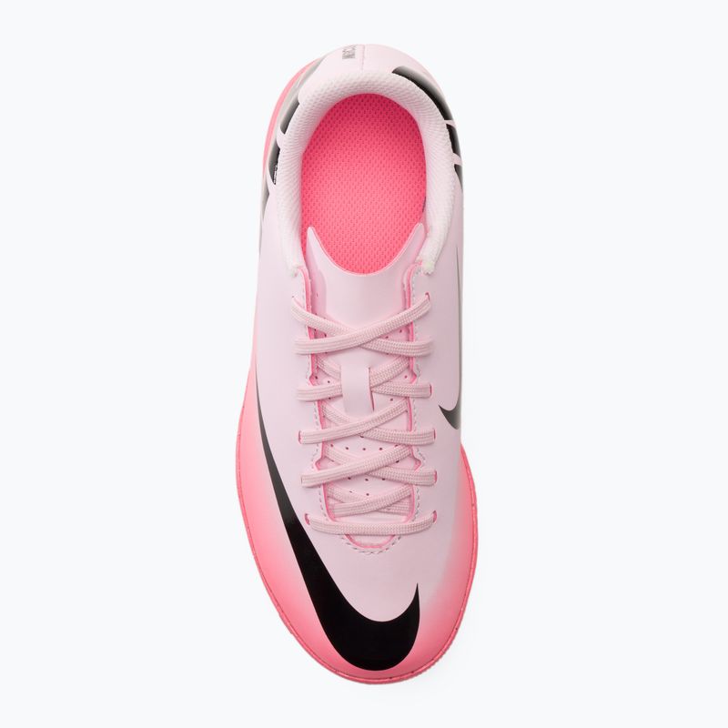 Încălțăminte de fotbal pentru copii Nike Mercurial Vapor 15 Club IC pink foam/black 5