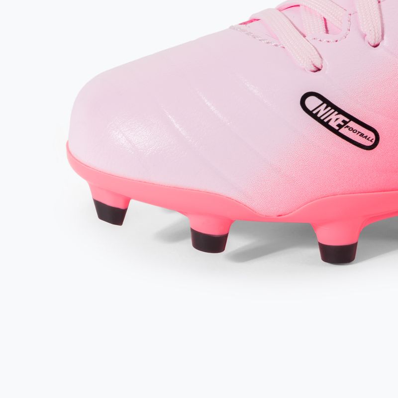 Încălțăminte de fotbal pentru copii Nike Tiempo Legend 10 Club FG/MG pink foam/black 7