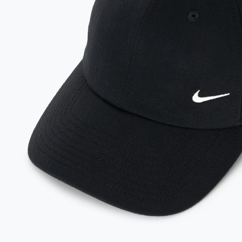 Șapcă Nike Club Unstructured black/sail 3