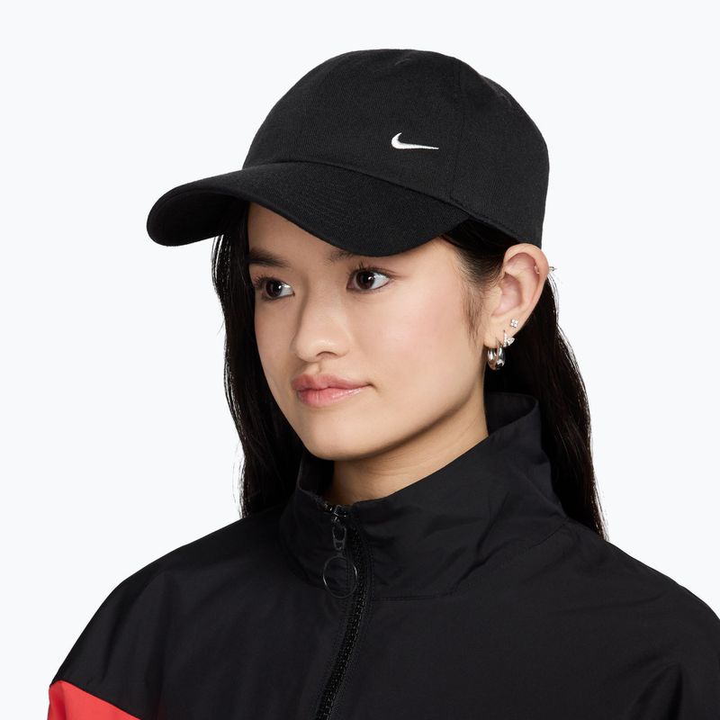 Șapcă Nike Club Unstructured black/sail