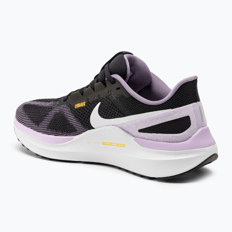 Încălțăminte de alergare pentru femei  Nike Structure 25 black / daybreak / lilac bloom / white 3