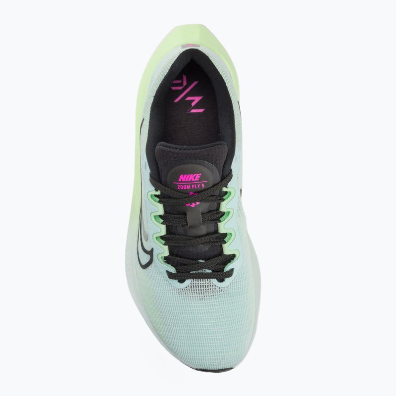 Încălțăminte de alergare pentru femei Nike Zoom Fly 5 glacier blue/vapor green/black 5