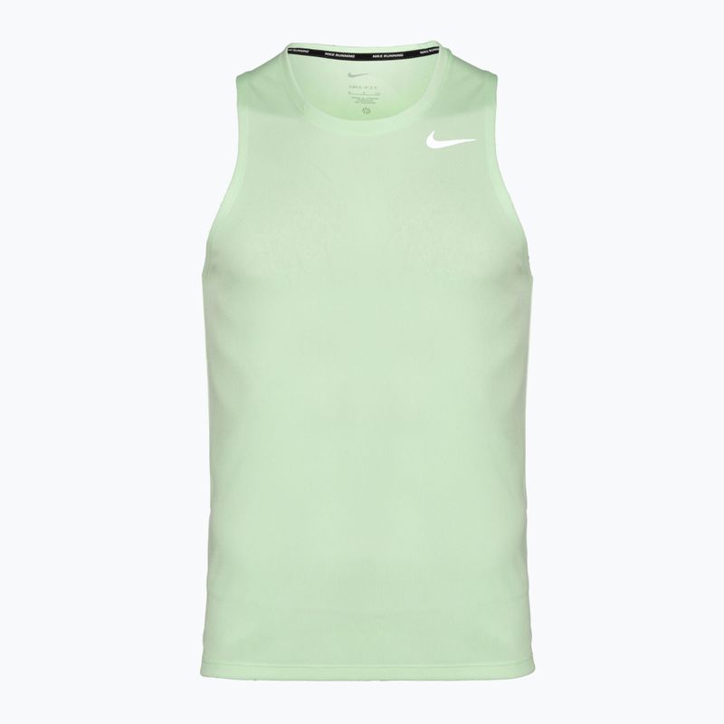 Tank top de alergare pentru bărbați Nike Dri-Fit Miler vapor green