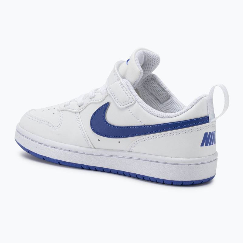 Încălțăminte pentru copii Nike Court Borough Low Recraft white/hyper royal 3