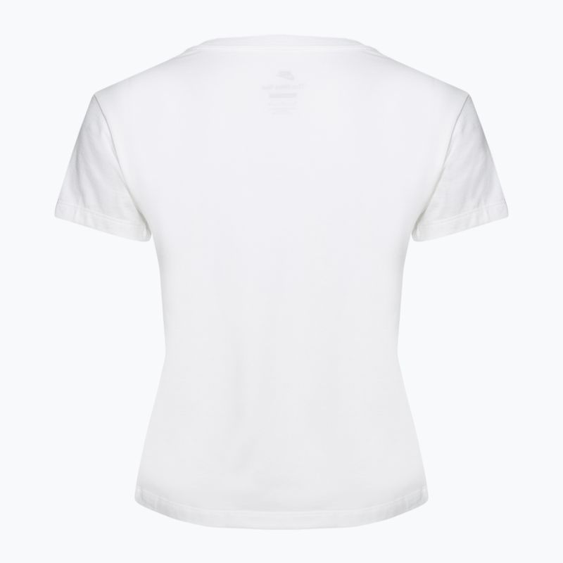 Tricou pentru femei Nike Sportswear Chill Knit white/black 2