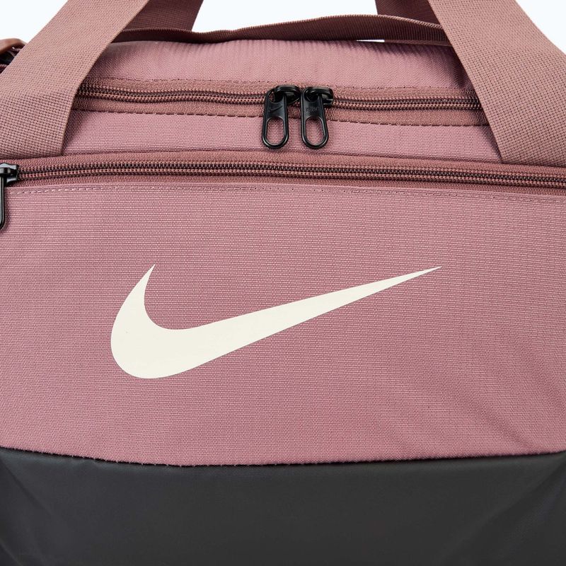 Geantă de antrenament Nike Brasilia 9.5 Duffle 25 l smokey mauve/black/light orewood brown 4