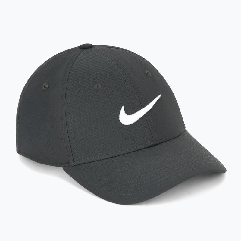 Șapcă Nike Dri-FIT Club dark smoke grey/white