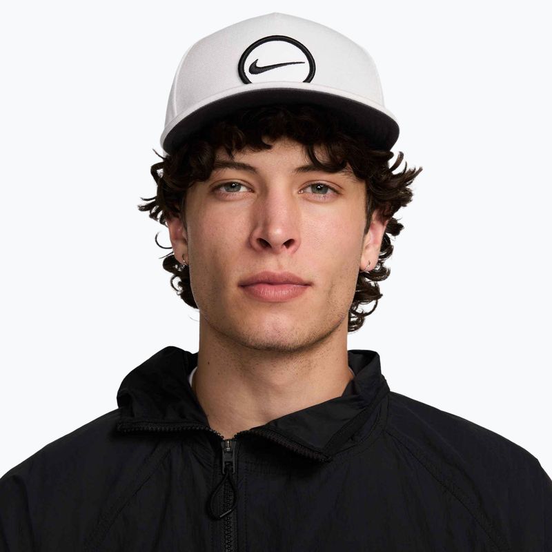 Șapcă  Nike Pro Dri-Fit Structured photon dust/anthracite/white 5