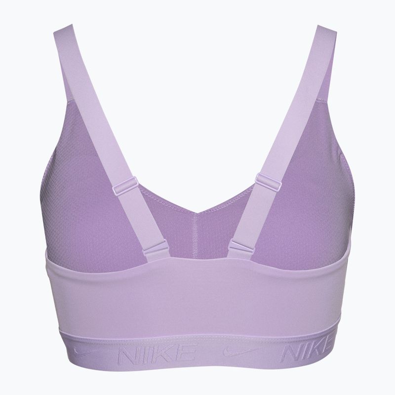 Sutien de antrenament Nike Indy Medium Support lilac bloom/lilac bloom 2