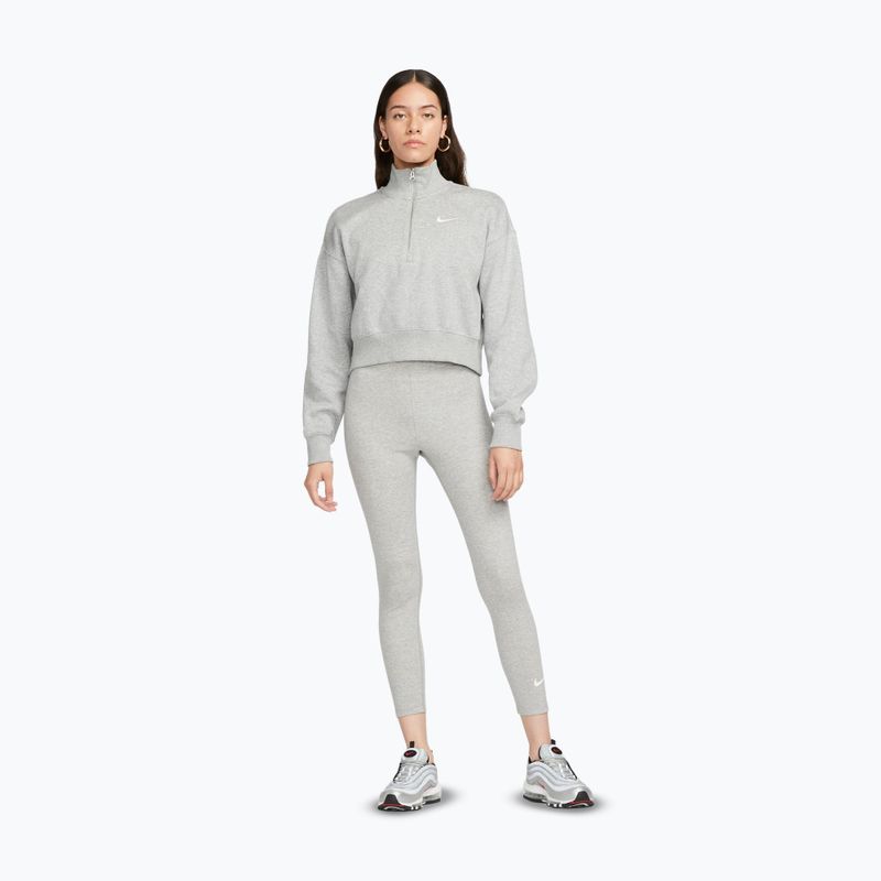 Colanți damă Nike Sportswear Classic dark grey heather/sail 2