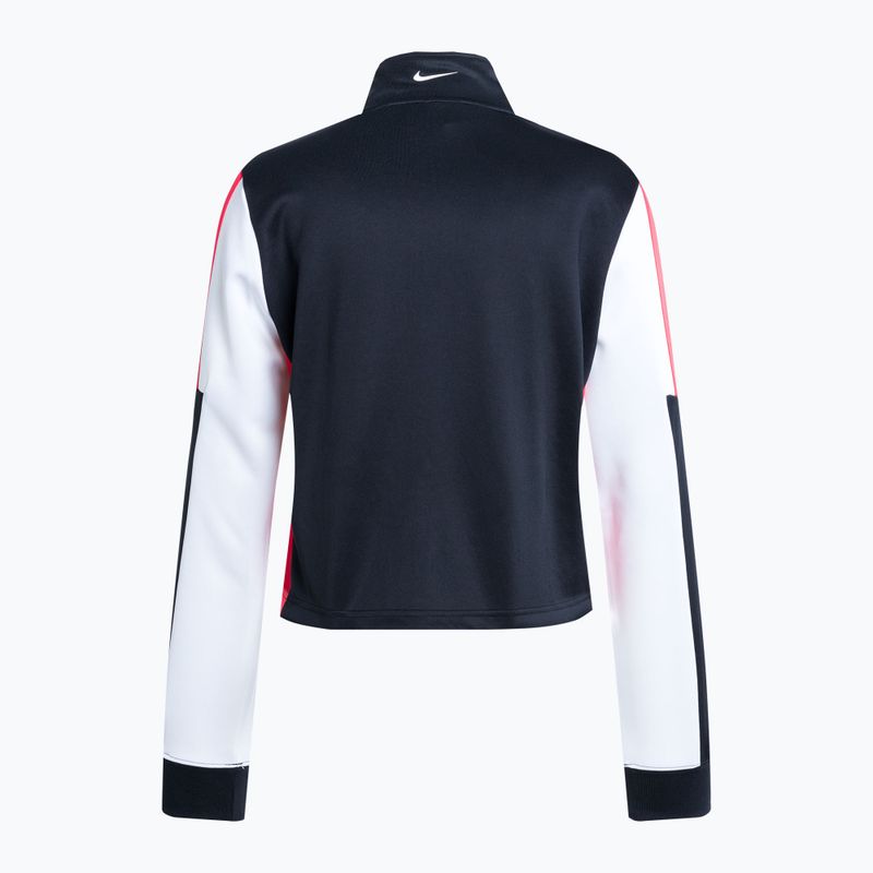 Bluză pentru femei Nike Sportswear Tracksuit Top black/light crimson/white 2