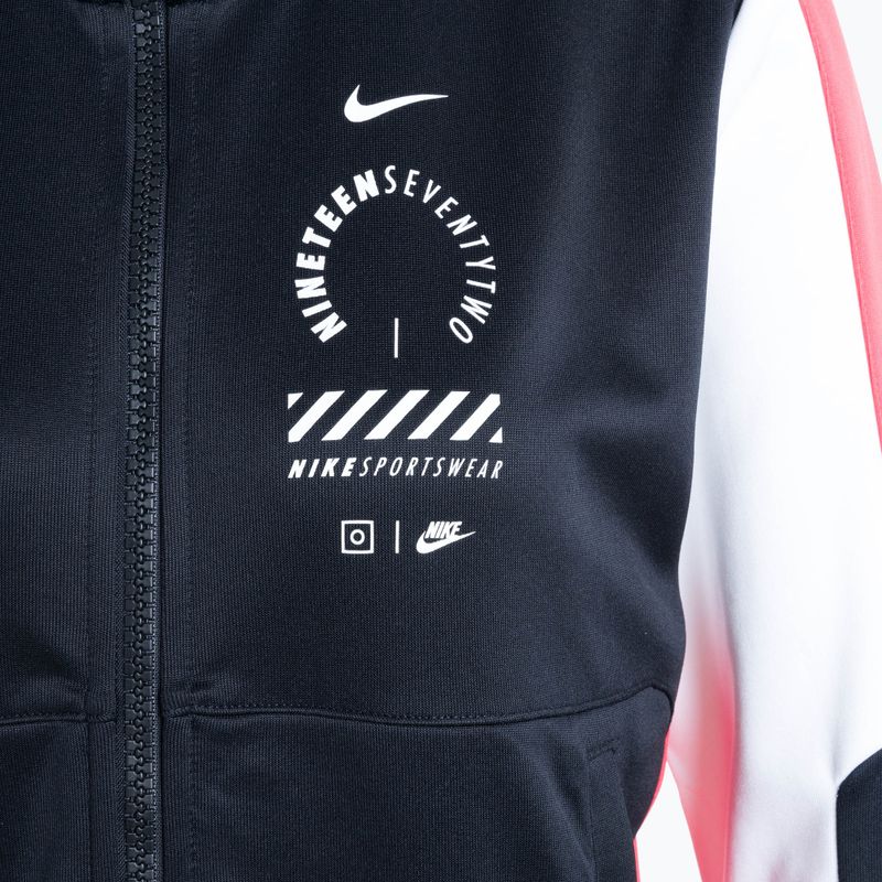 Bluză pentru femei Nike Sportswear Tracksuit Top black/light crimson/white 4