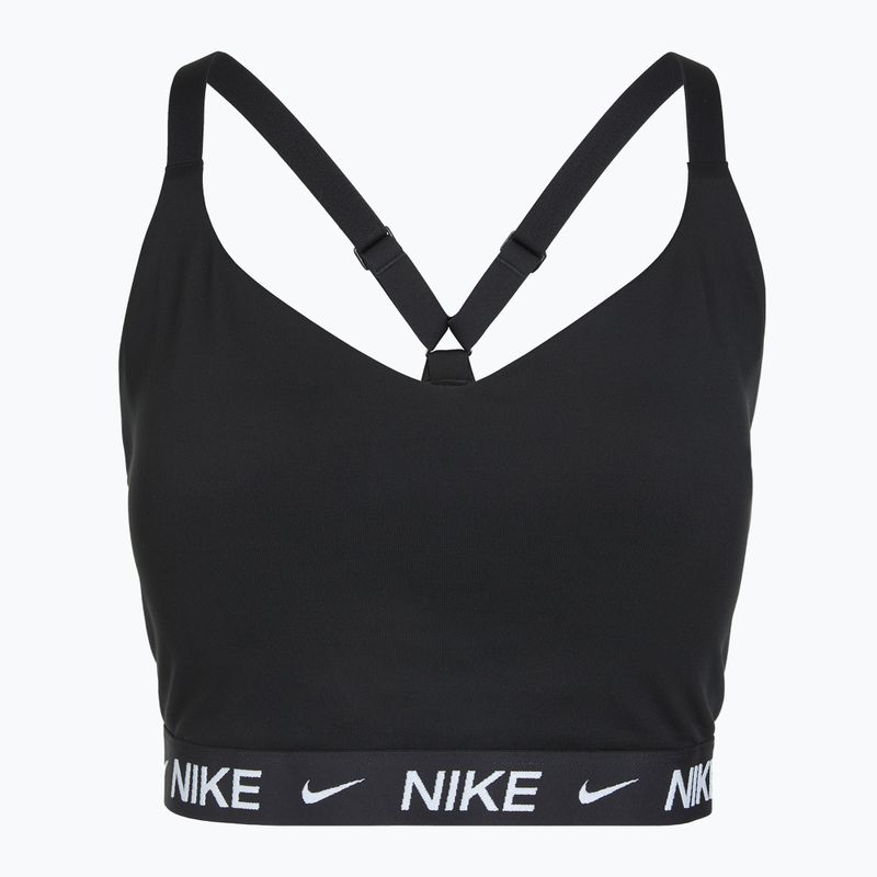 Sutien de antrenament Nike Indy Light Support mărimi mari black/black/white 7