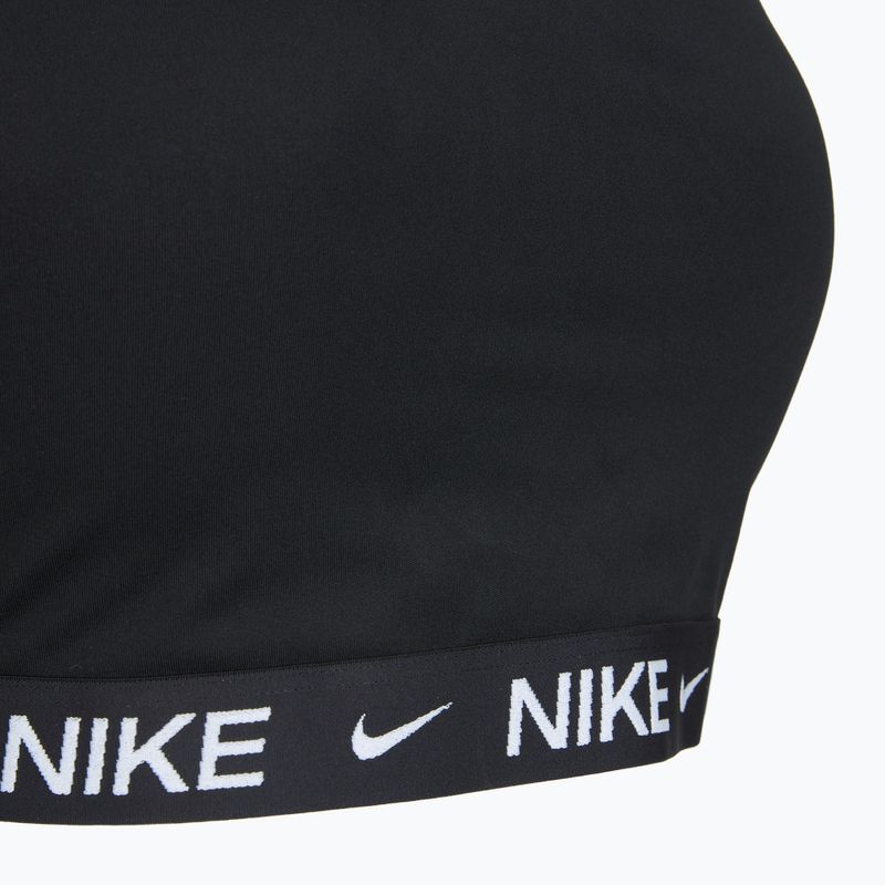 Sutien de antrenament Nike Indy Light Support mărimi mari black/black/white 9