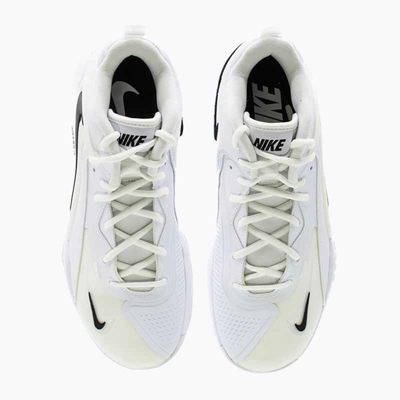 Încălțăminte de volei Nike React Hyperset 2 white/white/black 5