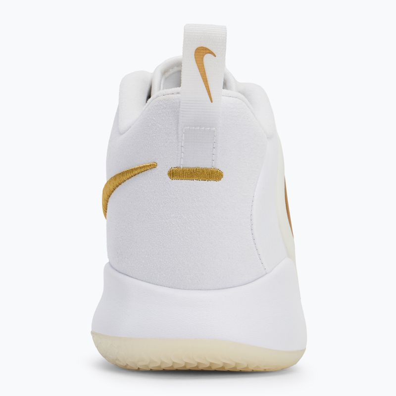 Pantofi Nike React Hyperset 2 alb/alb/auriu metalic 6