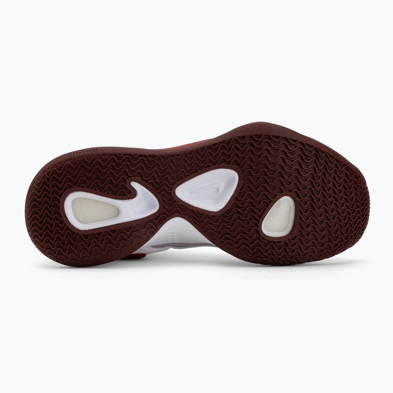 Încălțăminte de volei Nike React Hyperset 2 white/team crimson 4
