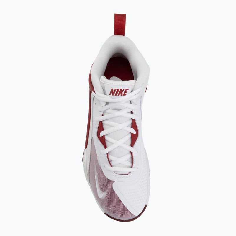 Încălțăminte de volei Nike React Hyperset 2 white/team crimson 5