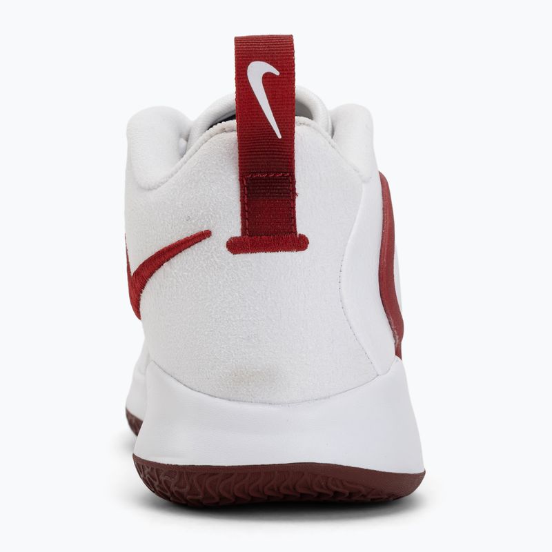 Încălțăminte de volei Nike React Hyperset 2 white/team crimson 6