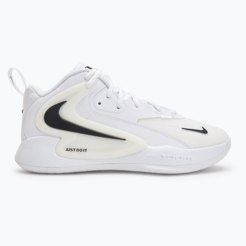 Pantofi Nike React Hyperset 2 alb/alb/negru 2