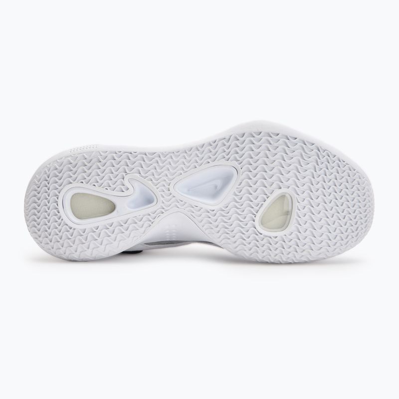 Pantofi de volei Nike React Hyperset 2 alb/alb/negru 4
