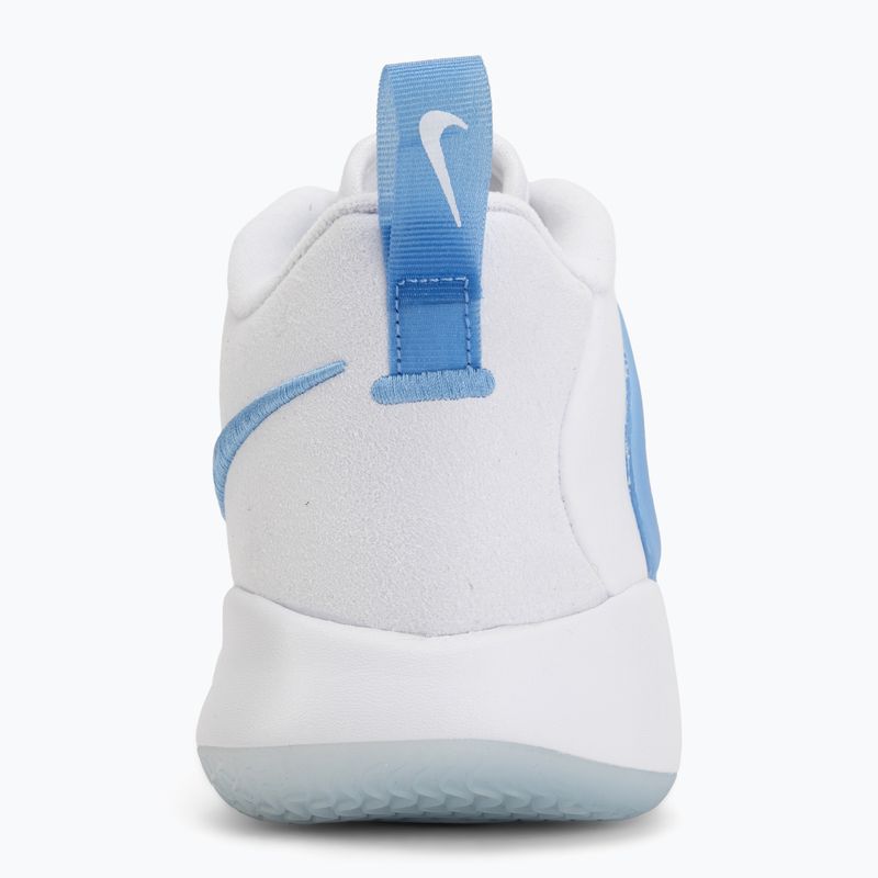 Pantofi de volei Nike React Hyperset 2 alb/alb/albastru valor 6