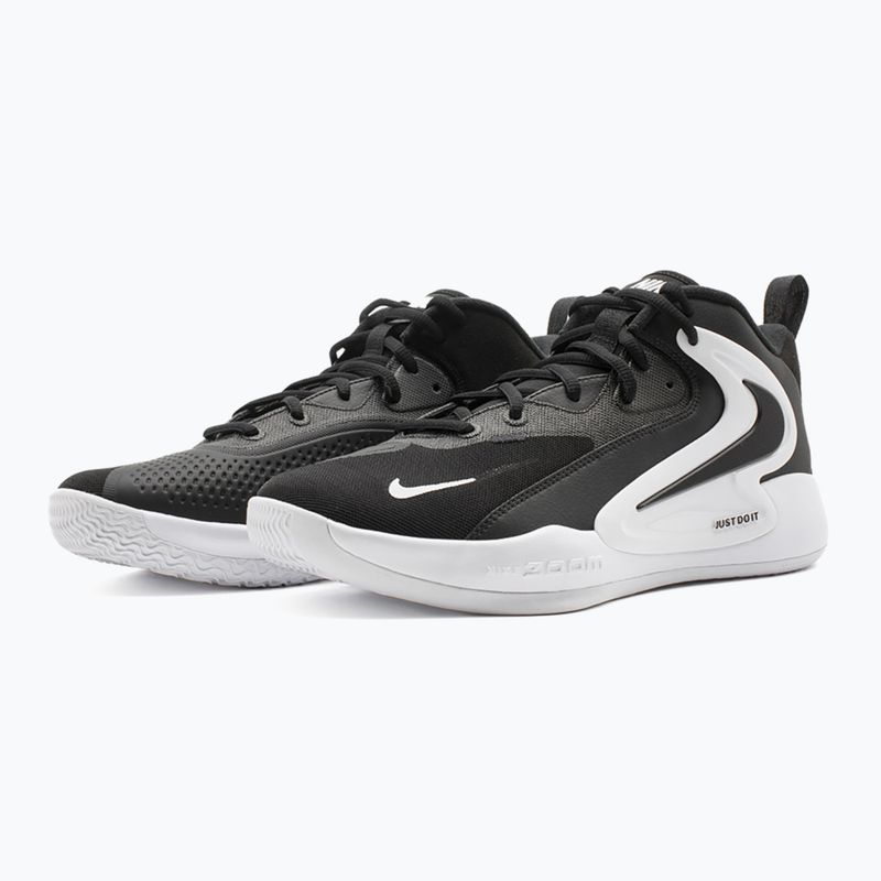 Încălțăminte de volei Nike React Hyperset 2 black/black/white 3