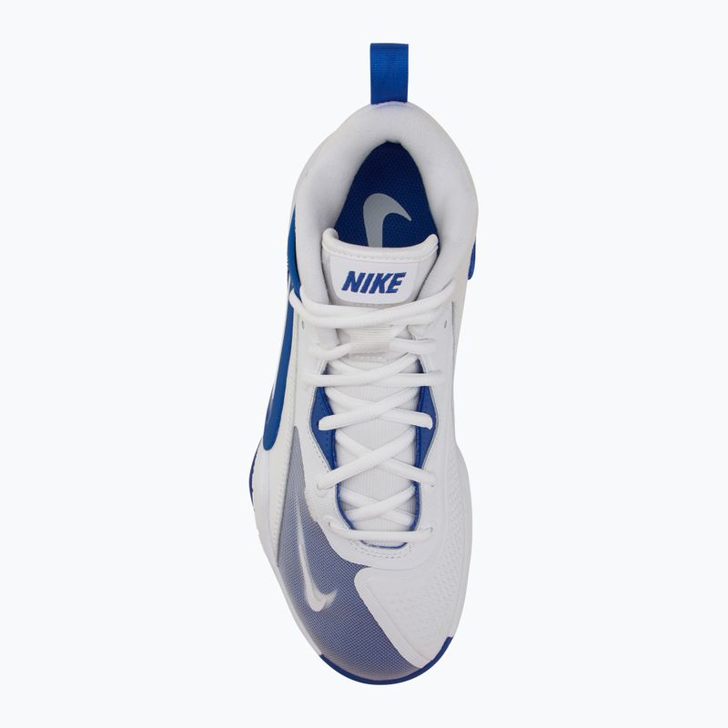 Pantofi Nike React Hyperset 2 alb/alb/albastru regal 5