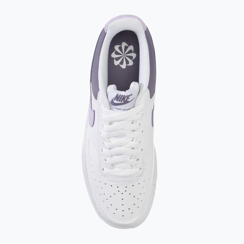 Încălțăminte pentru femei Nike Court Vision Low white/lilac bloom/daybreak 5