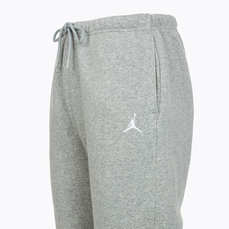 Pantaloni pentru femei  Jordan Brooklyn Fleece dark grey heather/white 8