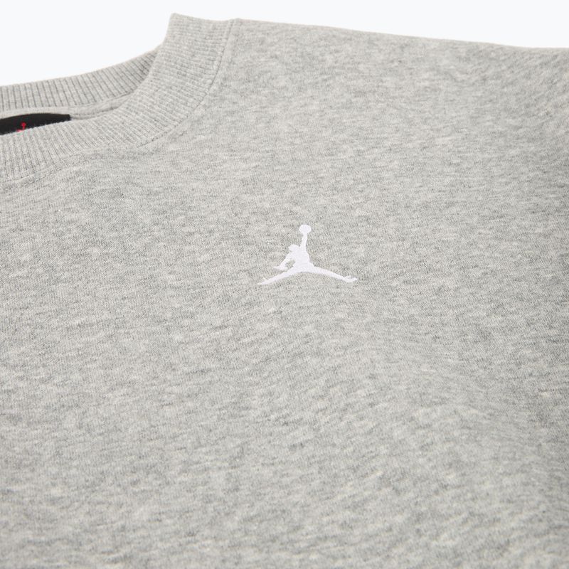 Bluză pentru femei  Jordan Brooklyn Fleece dark grey heather/white 9