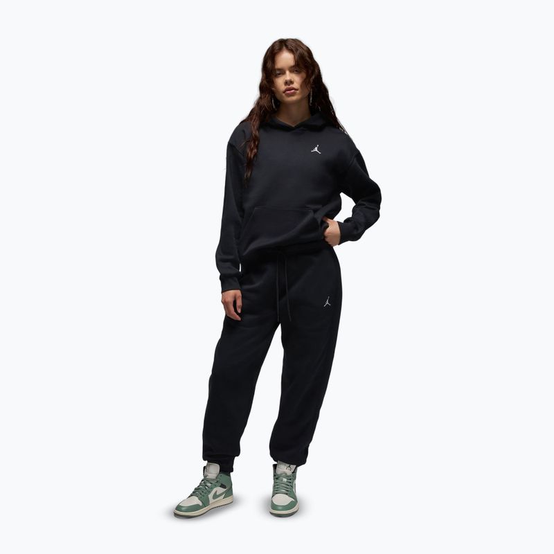 Bluză pentru femei Jordan Brooklyn Fleece Hoodie black/white 2