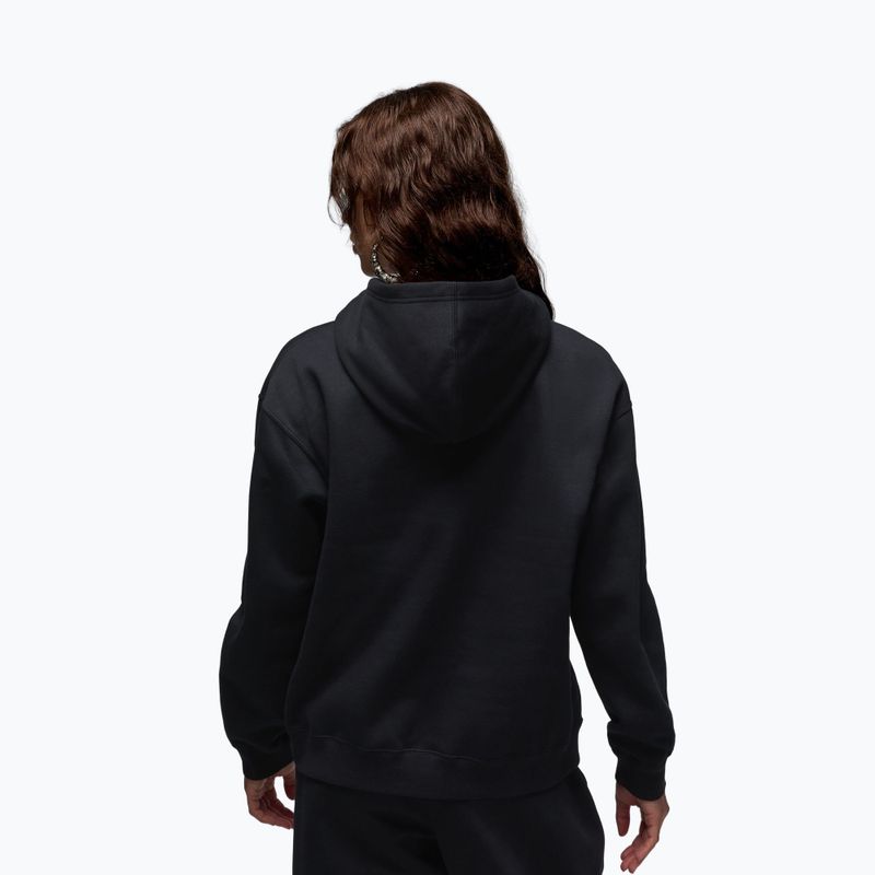 Bluză pentru femei Jordan Brooklyn Fleece Hoodie black/white 3