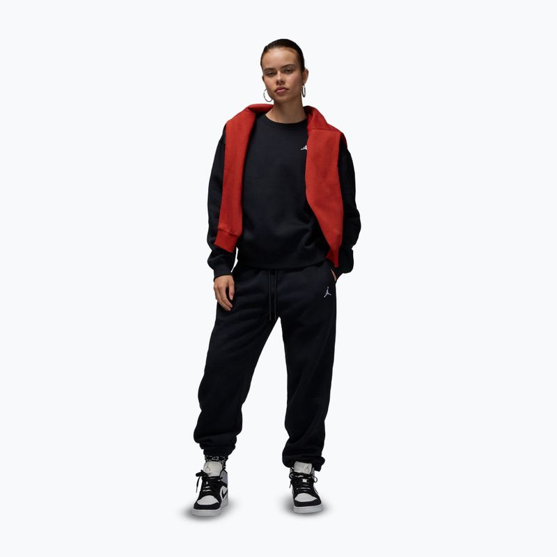 Bluza damska Nike Jordan Brooklyn Fleece black/white 2