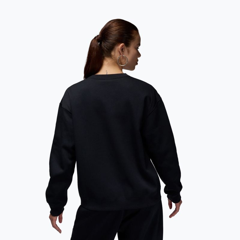 Bluza damska Nike Jordan Brooklyn Fleece black/white 3