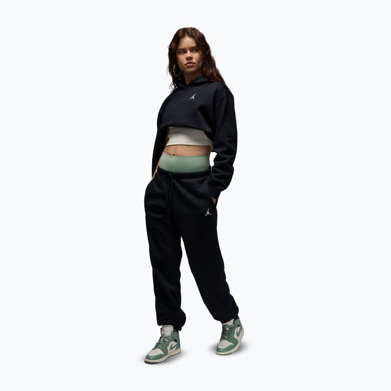 Pantaloni pentru femei  Jordan Brooklyn Fleece black/white 2