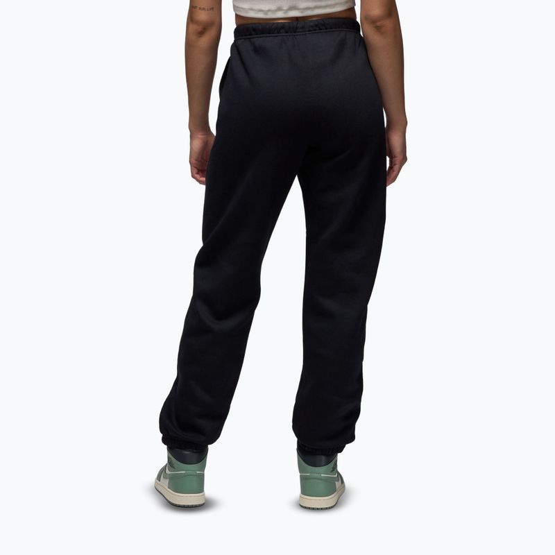 Pantaloni pentru femei Nike Jordan Brooklyn Fleece black/white 3