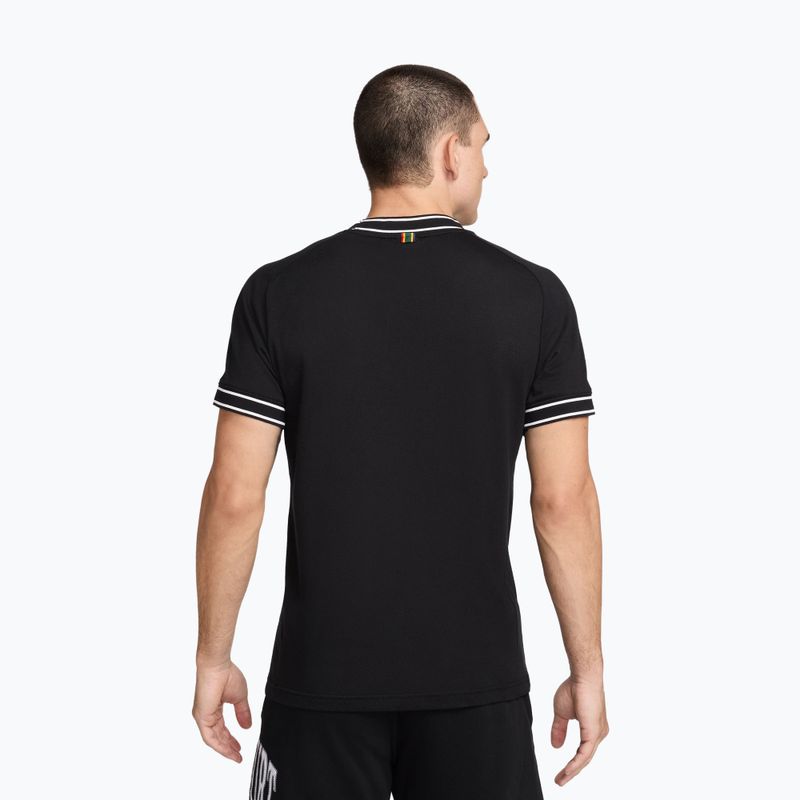 Tricou de tenis pentru bărbați Nike Court Heritage black/white 3
