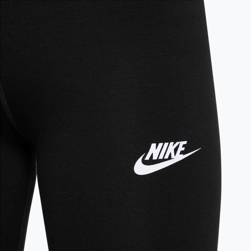 Colanți pentru copii Nike Sportswear Classic High-Waisted black/white 4
