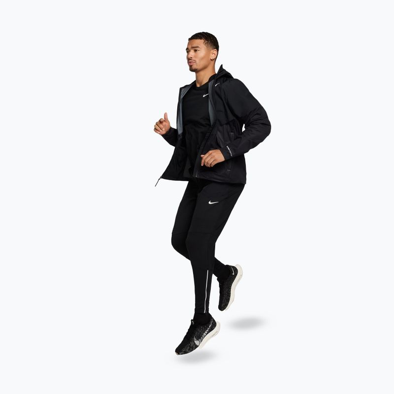 Geacă de alergare pentru bărbați Nike AeroSwift Storm-Fit Aerogami black/summit white 2