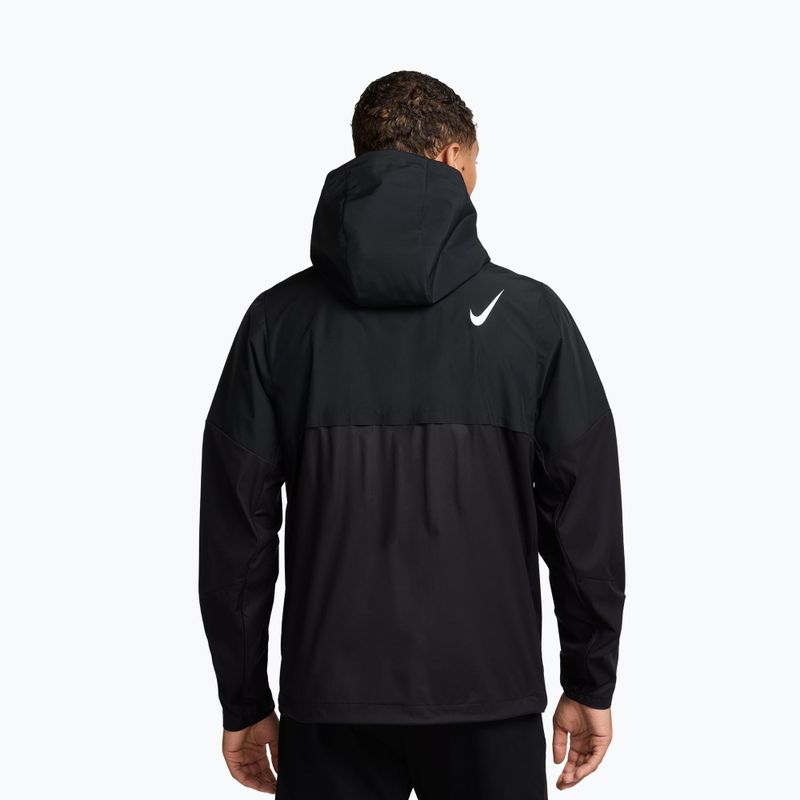 Geacă de alergare pentru bărbați Nike AeroSwift Storm-Fit Aerogami black/summit white 3