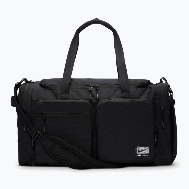 Geantă de antrenament Nike Utility Power 2.0 51 l black/black/white