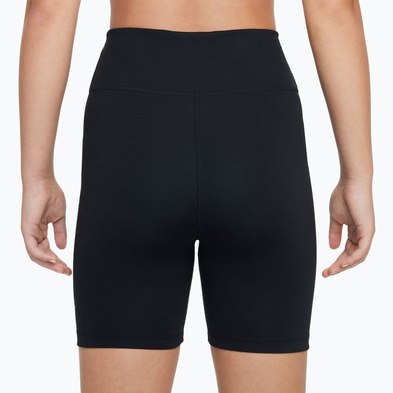 Pantaloni scurți pentru copii Nike One Dri-Fit black/white 4