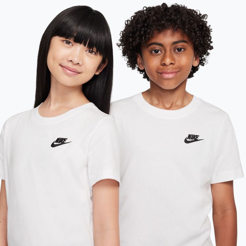 Tricou pentru copii Nike Sportswear white 4